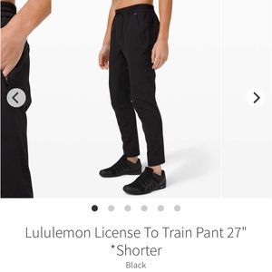 License to Train *shorter